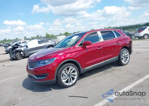 2018 Lincoln Mkx Reserve from USA, damaged, VIN 2LMPJ6LR0JBL19679